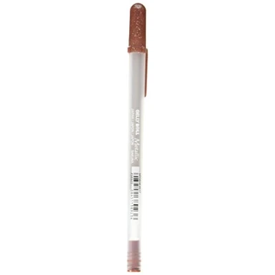 Image of Sakura SAK38923 Gelly Roll Gel Ink Pen, Metallic Sepia