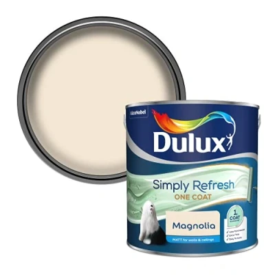 Image of Dulux Simply Refresh Matt Emulsion Paint Magnolia 2.5L 5382877