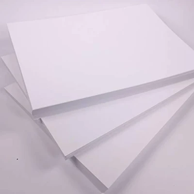 Image of A6 Bright White Craft Card 180gsm 230 Micron Art 100 Sheets Cardstock for Crafting