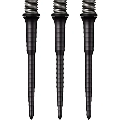 Image of Mission Darts Points Titan Ripple Titanium Conversion Point 34mm Black (X2661)