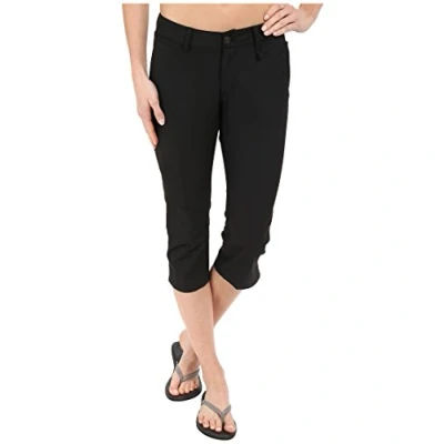 Image of FJALLRAVEN F89584 550 Abisko Capri Trousers W Black 48