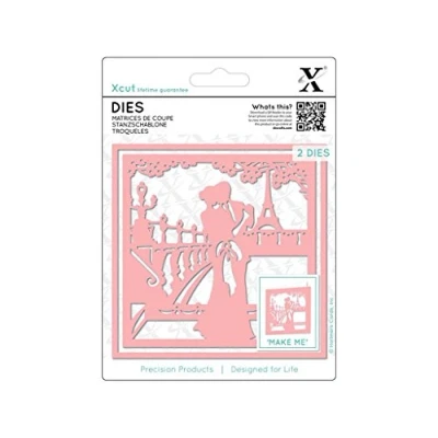 Image of XCUT Die (2 Pieces) Paris in Love