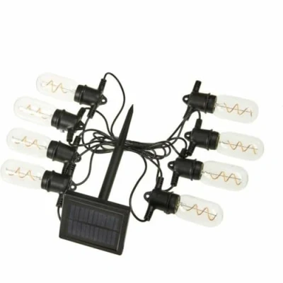 Image of SuperSmart 365 LED Vintage Solar String Light (Set of 8 Lights)