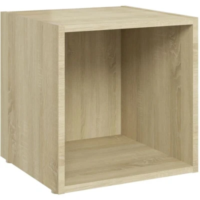 Image of vidaXL TV Cabinet Sonoma Oak 37x35x37 cm Engineered Wood