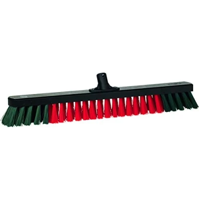 Image of Vikan 311752 26&quot; Garage Broom Hard, Transport Line,Black,665mm