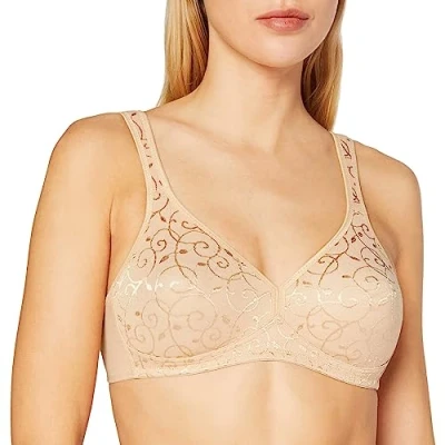 Image of Triumph Women&#039;s Elegant Cotton N, Bra, SKIN LIGHT COMBINATION