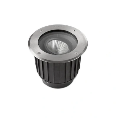 Image of Gea Cob LED Outdoor Recessed Floor Light Stainless Steel Aisi 316 IP67