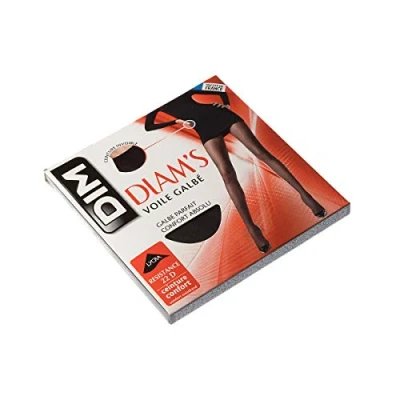 Image of DIM Women&#039;s Diam&#039;s Sheer Shaping x1 Tights, Black, L