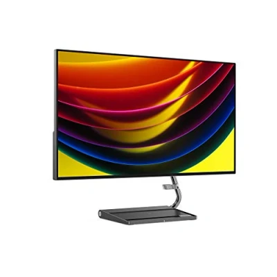 Image of Lenovo Qreator 27 inch 3840 x 2160 4K 60 Hz IPS AMD FreeSync 6 ms Flat Monitor Grey 66B7RAC1UK