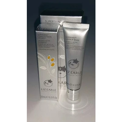 Image of Liz Earle Superskin Little Luxuries Duo Concentrate for Night 10ml &amp; Superlip Balm 15ml