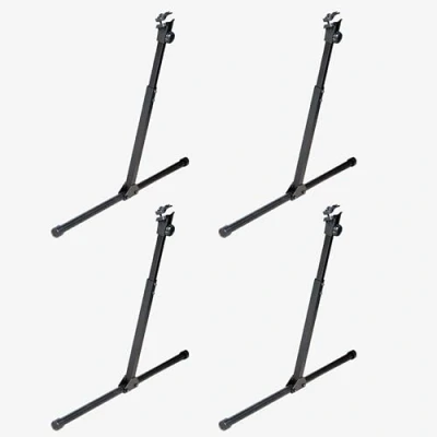 Image of Bike NOOK T 4 Pack The Original Vertical Bicycle Floor Stand for Garage Storage and Indoor Outdoor use, Perfect Accessories Small Spaces Nooks, No Drilling Required