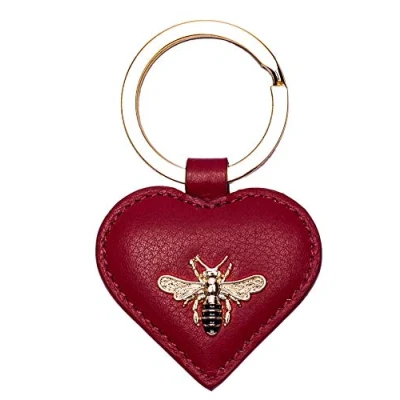Image of Mala Leather Mason Keyring 5154 27 (Red)