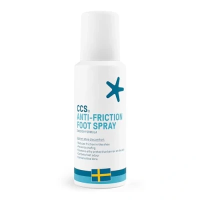 Image of CCS Anti friction Foot Spray for increased comfort in the shoe Prevents skin irritation and chafing caused by 100ml