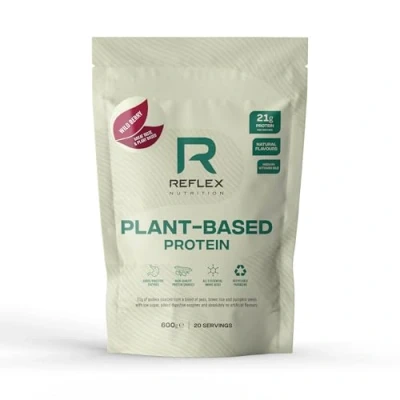 Image of Reflex Nutrition Plant Based Vegan Protein with B12 Great Taste New 2020 (Wild Berry) (600g)