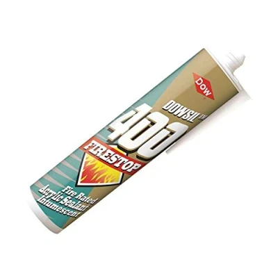 Image of Dow Corning 400 Firestop Intumescent Sealant White 380ml
