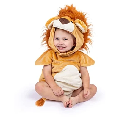 Image of Dress Up America Lion Costume For Kids Halloween Romper Babies Roleplay