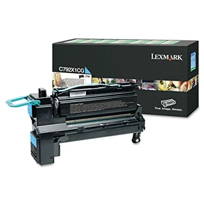 Image of Lexmark Toner cartridge Extra High Yield 1 x cyan 20000 pages LCCP, LRP