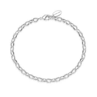 Image of Philip Jones Silver Plated Link Chain Bracelet