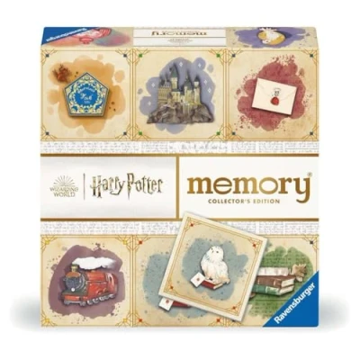 Image of Ravensburger Harry Potter Collector&#039;s Memory Game Matching Picture Snap Pairs for Kids Age 6 Years Up, Black