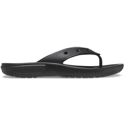 Image of Crocs Unisex Classic Flip flops, Black, 3 UK Men/ 4 Women