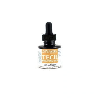 Image of Dr. Ph. Martin&#039;s TECH Drawing Ink, 1.0 oz, Antelope (13W)