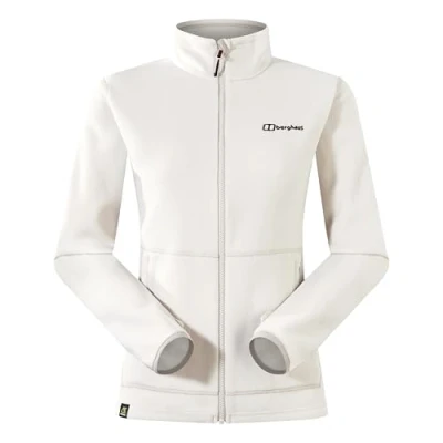 Image of Berghaus Women&#039;s Prism 2.0 Micro Fleece Jacket, Stone/Cedar Brown, 10