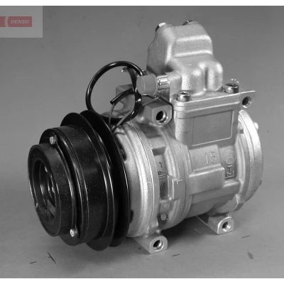 Image of 96412612102 AC Compressor DENSO DCP28004 10PA15C 12V PAG 46 R134a with magnetic clutch