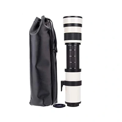 Image of JINTU 420 800mm f/8.3 Manual Telephoto Lens for Canon Nikon SLR Cameras 1200D 200D 4000D 7 T7i SL1 SL2 T3 T3i T4i T5 T5i T6 T6i 6D 7D 60D 5D II/III/IV 2000D D5600 D5500 D3100 D3200 D3300 D3400 D90