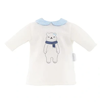 Image of Corolle 9000140660 Mon Grand Poupon Kleid, Winterglanz für alle 36cm Babypuppen Dress Winter Shine for All 36 cm Baby Dolls, Solid, White