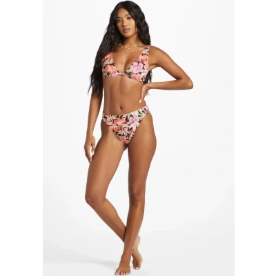 Image of Billabong Sol Searcher Aruba Mid Waist Bikini Bottoms for Women