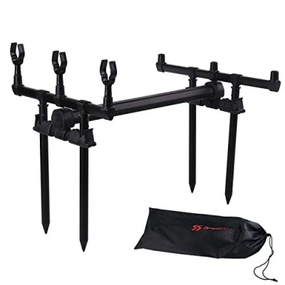 Image of Sougayilang Carp Fishing Target Post Rod Pod Stand Holder