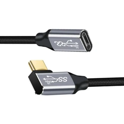 Image of CY 3M 10Gbps USB C 3.1 Type Gen2 Male to Data Cable with E Marker for Tablet &amp; Phone Laptop