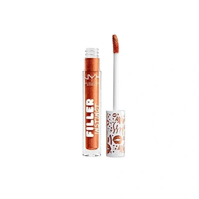 Image of NYX PROFESSIONAL MAKEUP Filler Instinct Plumping Lip Polish, Plumper Gloss New Money (Copper Gold)