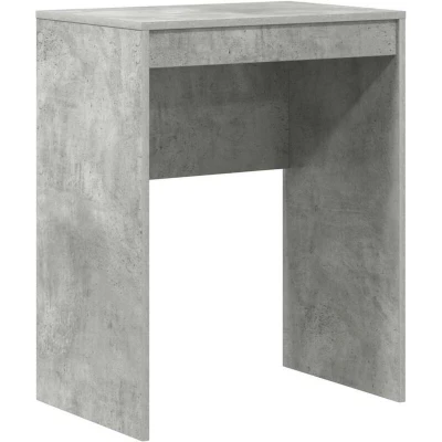 Image of vidaXL Writing Desk Concrete grey Particle board 60 x 40 76 cm