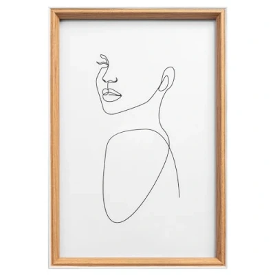 Image of walther design Silhouette Picture Frame, Beech, 18 x 24 cm