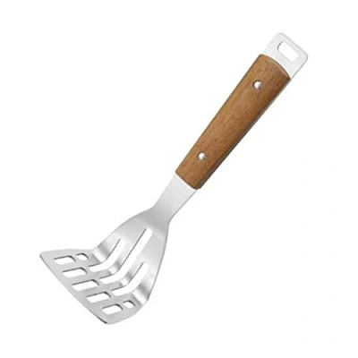 Image of ARFUKA Potato Masher Stainless Steel Hand Food Heavy Duty Manual Kitchen Tool with Wood Handle for Avocado, Bean, Vegetable