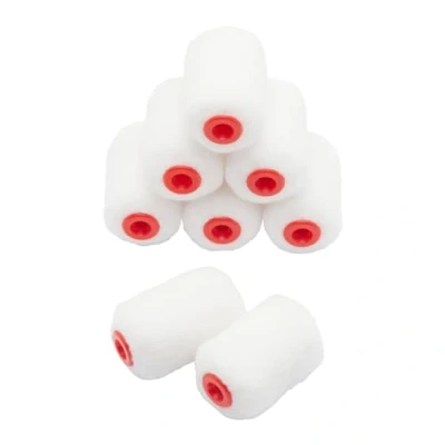 Image of ProDec Advance 8 pack Medium Pile Ice Fusion 2 inch Micro Paint Rollers for an Ultra Smooth Finish Painting with Emulsion &amp; Satin Paints on Interior Walls, Ceilings, Wood, Metal, 2&quot;