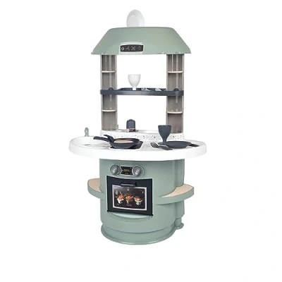 Image of Smoby Nova Kitchen Pretend Play Toy With Utensils And Accessories (For Children 3 plus)