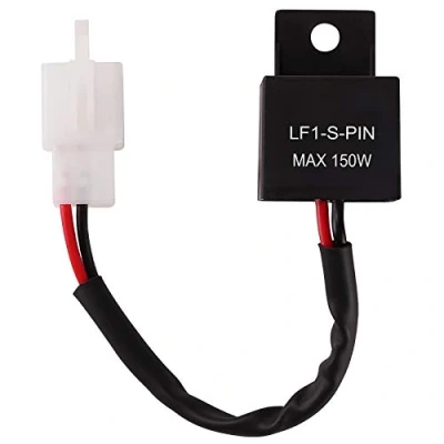 Image of Kinstecks 2Pin Flasher Relay 12V Motorcycle Indicators LED Light for Turn Signal