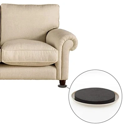 Image of 4x Furniture Glider Slider Cups Beige Move Heavy and Sofas Easily by Lifeswonderful