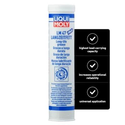 Image of LIQUI MOLY LM 47 Long Life Grease + MoS2 400 g Lithium fat SKU: 3520