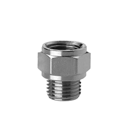 Image of Camozzi 2521 1/8 BSP Adaptor, Male, 1&quot;/8&quot; Female Thread (Pack of 10)