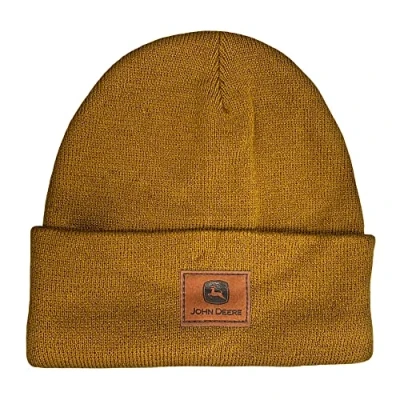 Image of John Deere Duck Brown Men&#039;s Beanie Hat,