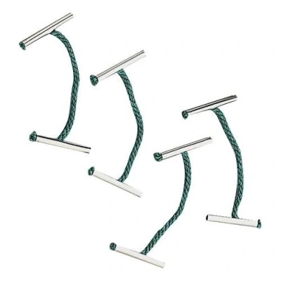 Image of 5 Star Office Treasury Tags Metal Ended Length 76mm Green [Pack 100]+ Free Finchley Refill Pen (1)