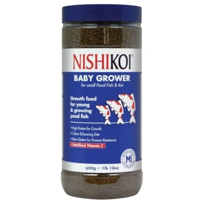 Image of Nishikoi Baby Grower Pond Fish Food Pellets (600g Growth)