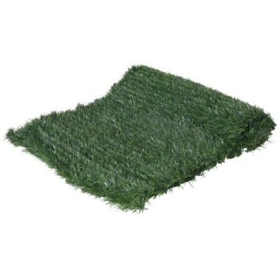 Image of vidaXL Artificial Grass Fence Green 1x5 m