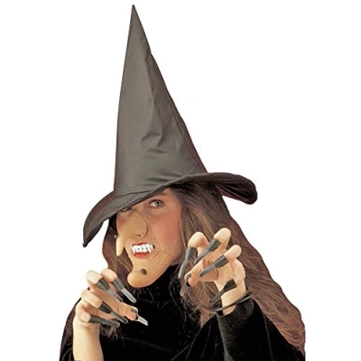 Image of Ladies Witch Dress Up Set Accessory for Halloween Fancy