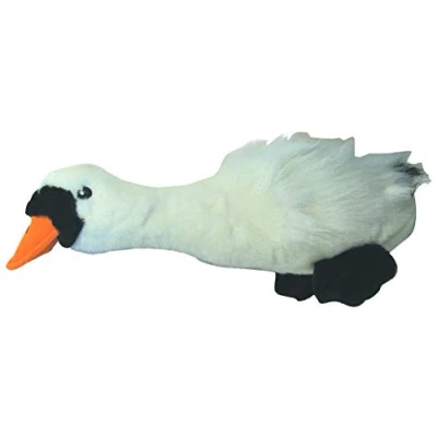 Image of Large White Swan 31 cm Dog Toy Plush