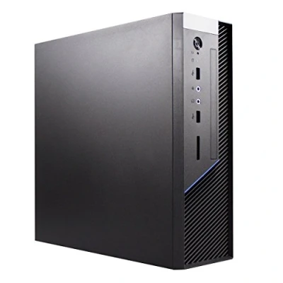 Image of UNYKAch ITX Mini PC Case Caviar 1K Black with USB 3.0 Ports and SD/Micro SD Card Reader