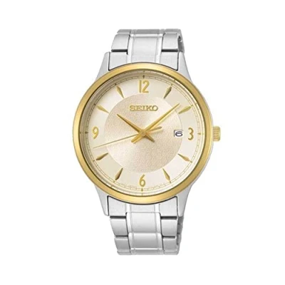 Image of Seiko Men&#039;s Analogue Quartz Watch with Stainless Steel Strap SGEH92P1